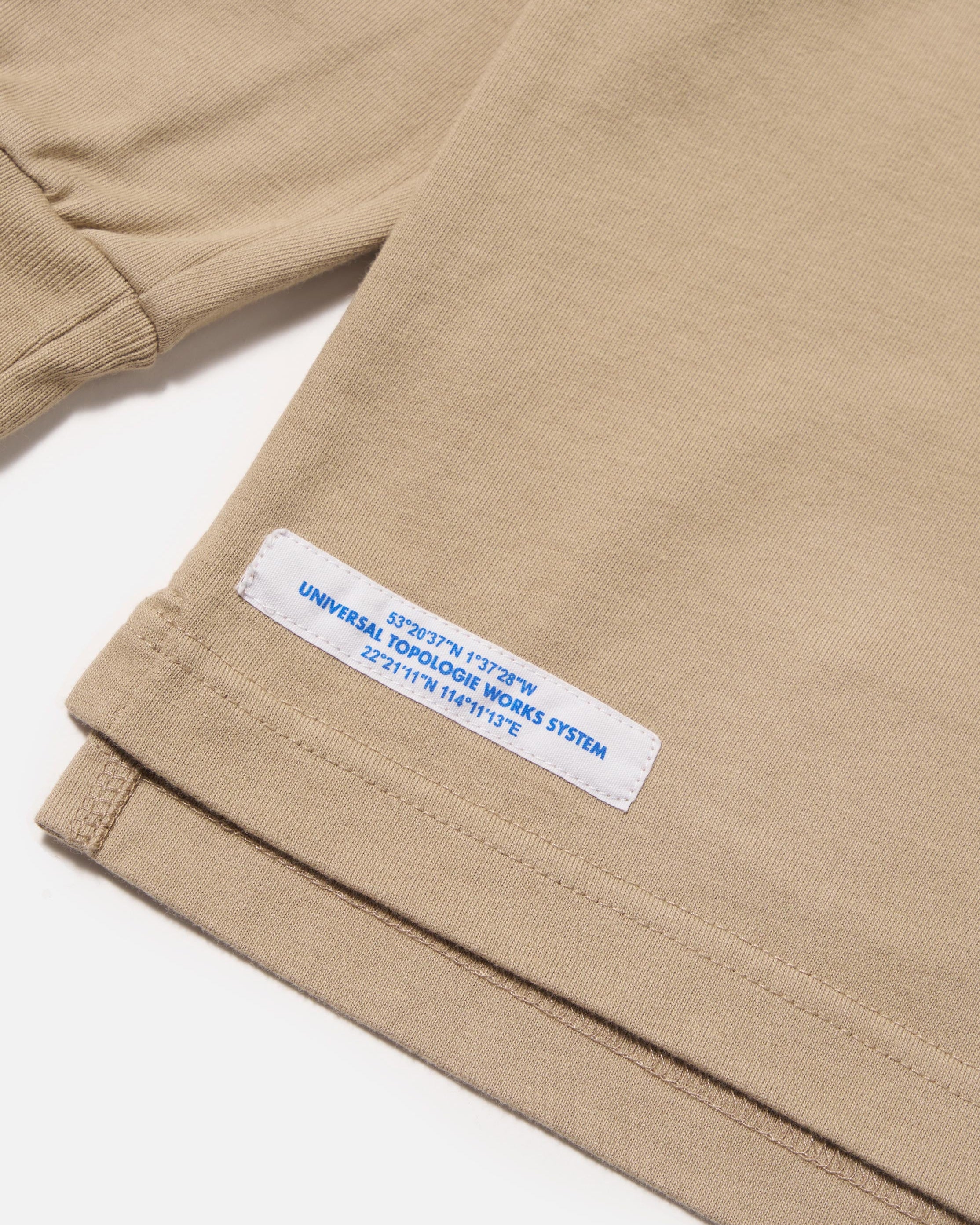 Topologie X Universal Works Rugby Shirt (Without Badges) / Sand / Olive