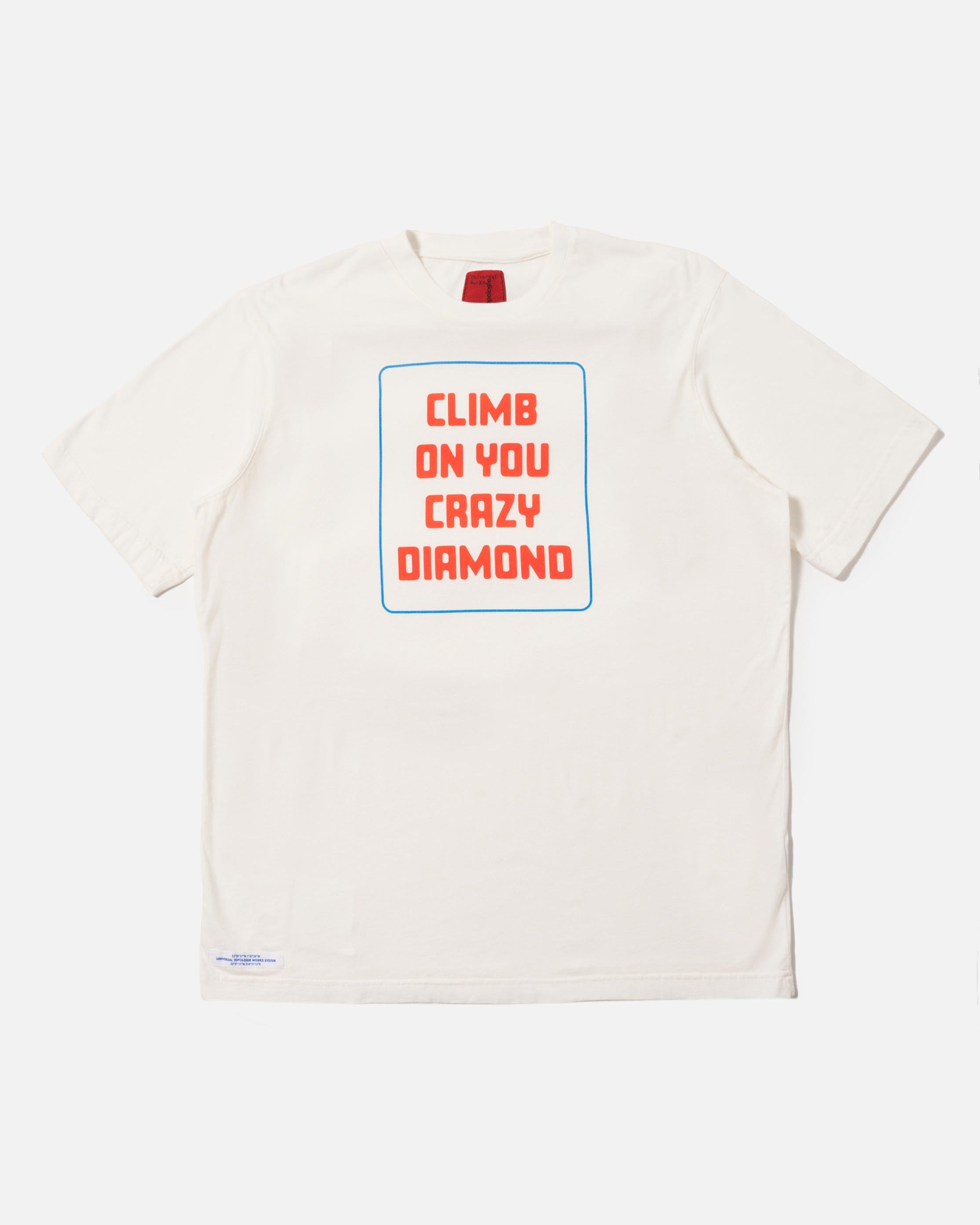 Topologie X Universal Works Print Tee / Ecru