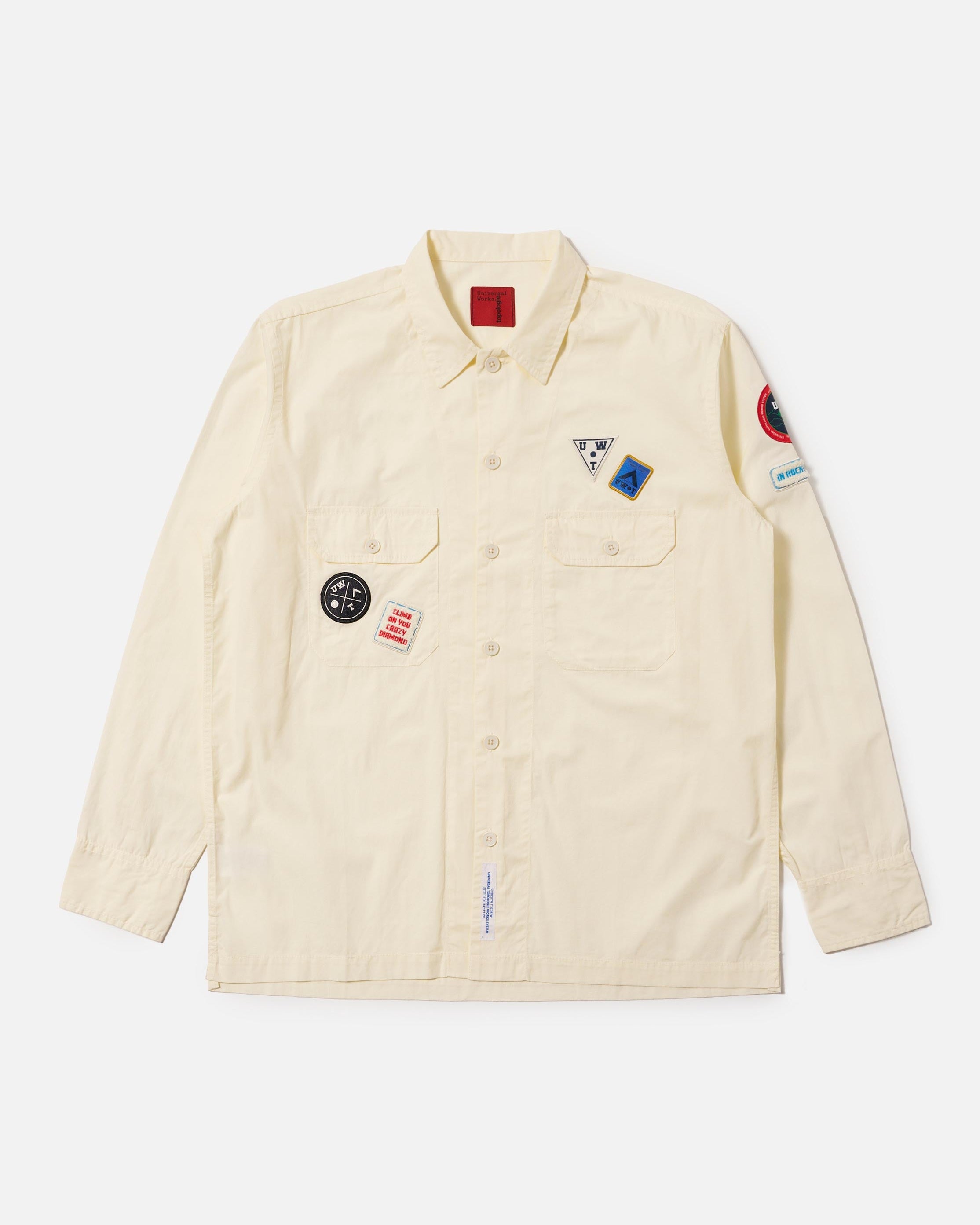 Topologie X Universal Works Utility Shirt / Ecru