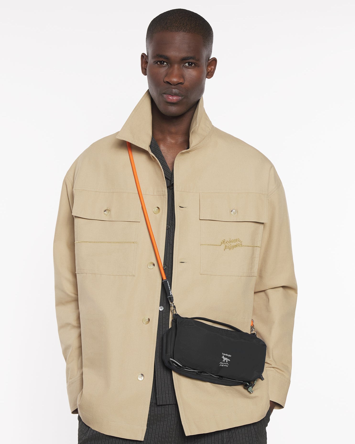 Maison Kitsuné x Topologie Bottle Sacoche