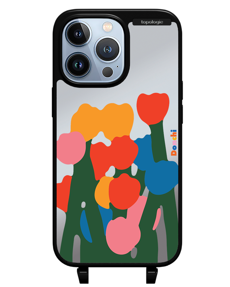 Donchi / Tulip / Silver Mirror / Bump Phone Case
