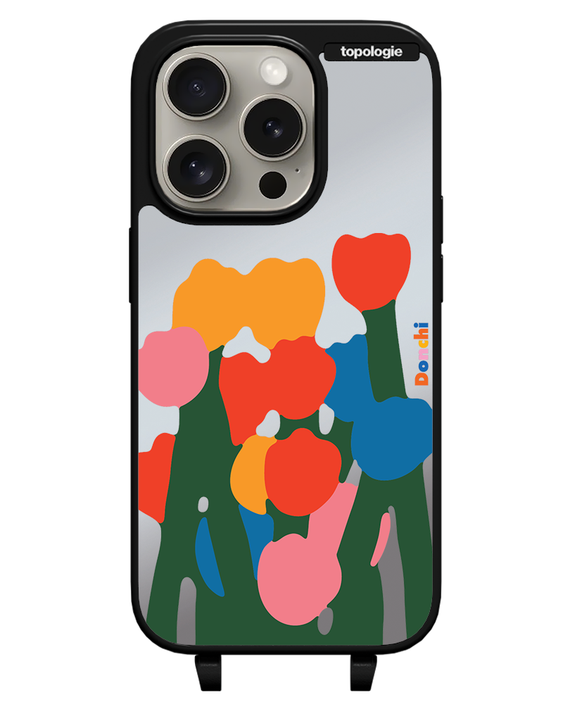 Donchi / Tulip / Silver Mirror / Bump Phone Case