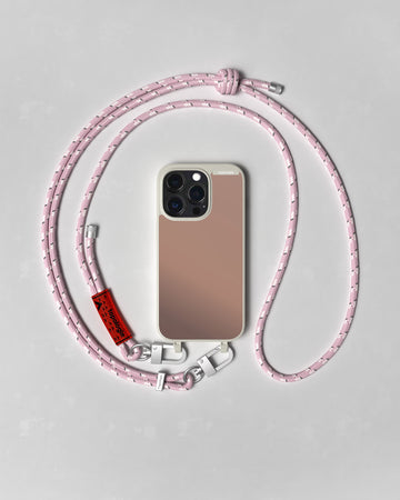 Bump Phone Case / Matte Moon / Rose Gold Mirror / 6.0mm Blush Reflective