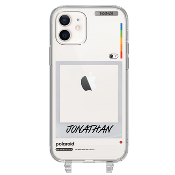 Polaroid x Topologie Bump Phone Case / Frame Clear (Personalization) / iPhone 12