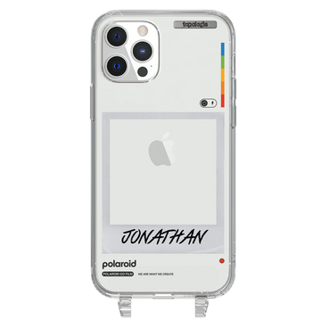 Polaroid x Topologie Bump Phone Case / Frame Clear (Personalization) / iPhone 12 Pro