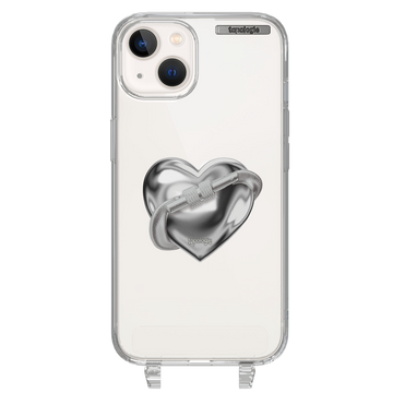 The First Ascent / Silver Metallic Heart / iPhone 13