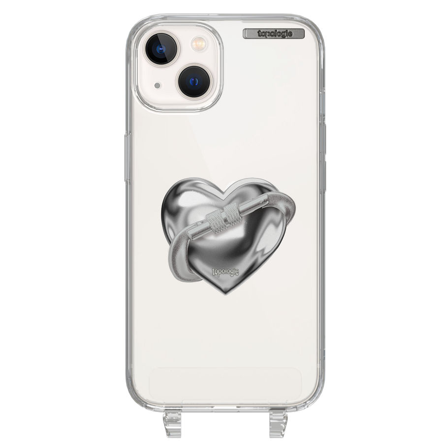 The First Ascent / Silver Metallic Heart / iPhone 13