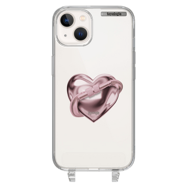The First Ascent / Pink Metallic Heart / iPhone 13