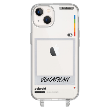 Polaroid x Topologie Bump Phone Case / Frame Clear (Personalization) / iPhone 13