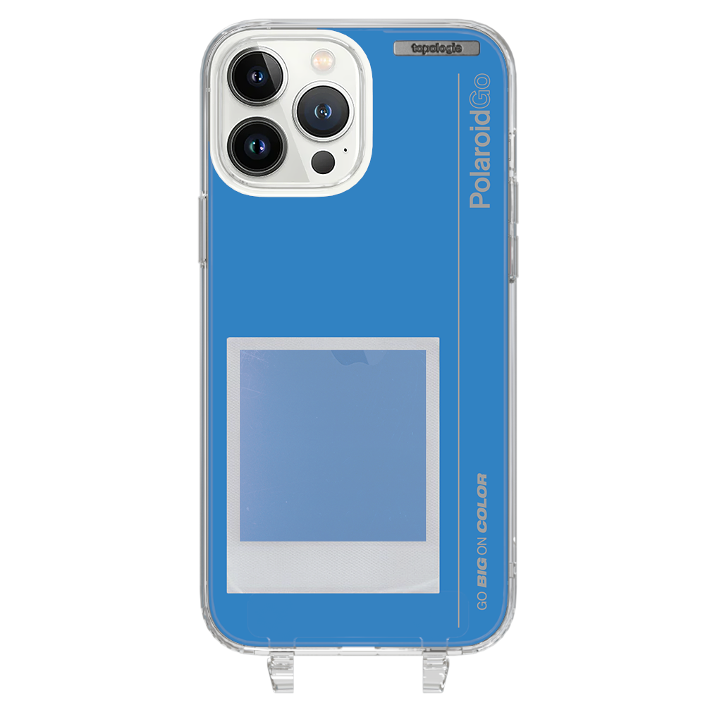 Polaroid x Topologie Bump Phone Case / Clear / Filter Azure