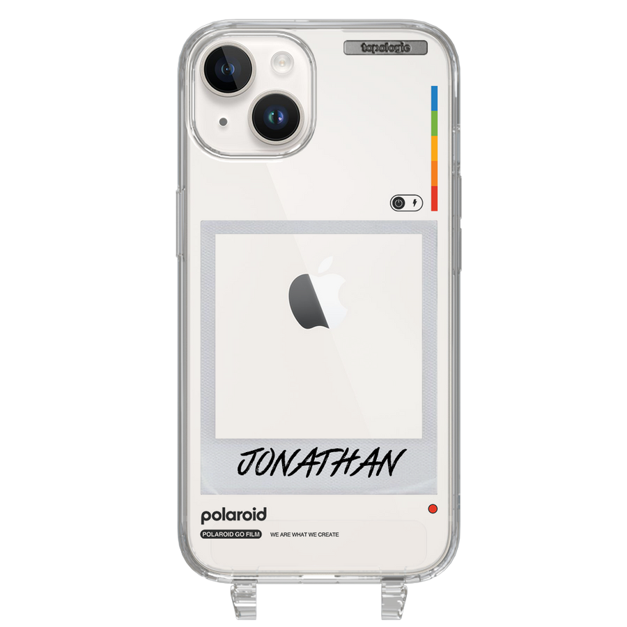 Polaroid x Topologie Bump Phone Case / Frame Clear (Personalization) / iPhone 14