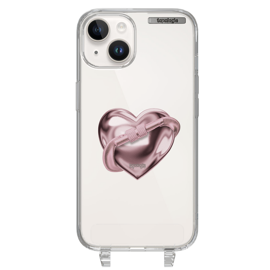 The First Ascent / Pink Metallic Heart / iPhone 14