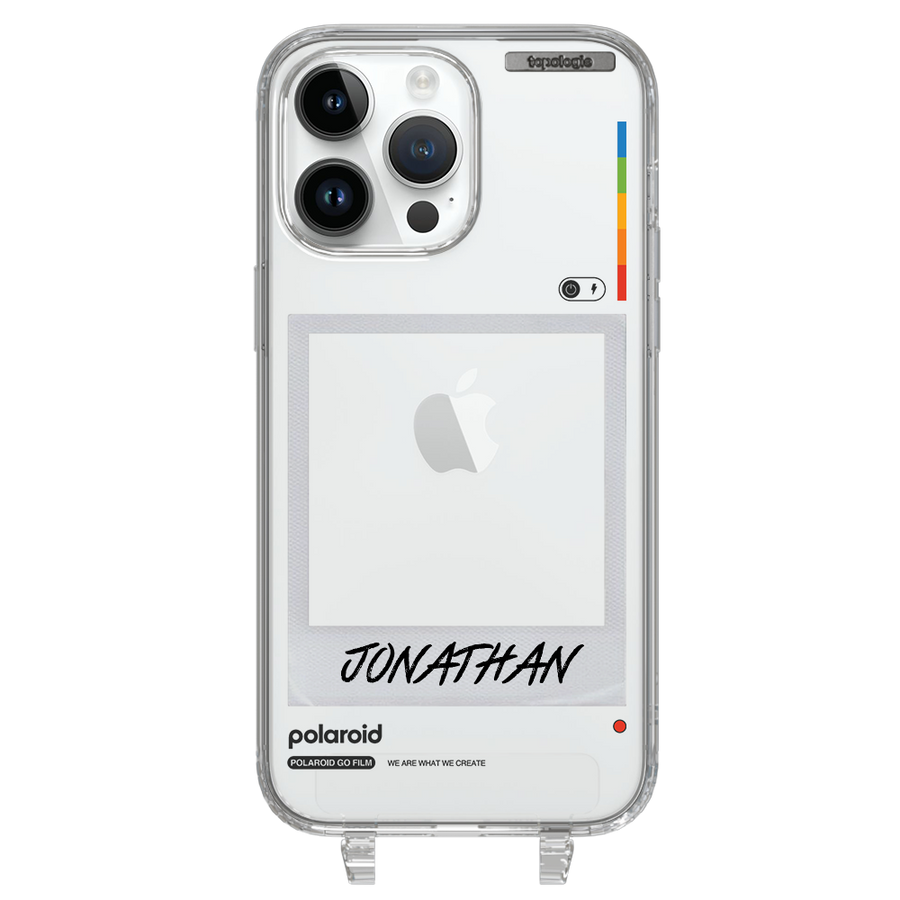 Polaroid x Topologie Bump Phone Case / Frame Clear (Personalization) / iPhone 14 Pro Max