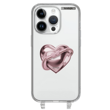 The First Ascent / Pink Metallic Heart / iPhone 14 Pro