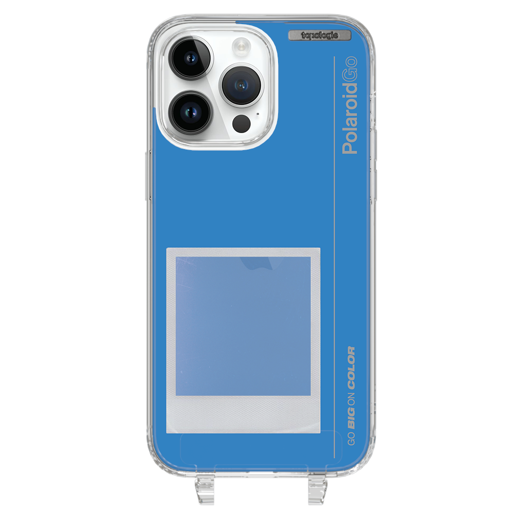 Polaroid x Topologie Bump Phone Case / Clear / Filter Azure