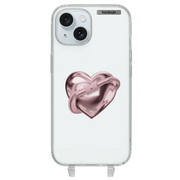 The First Ascent / Pink Metallic Heart / iPhone 15