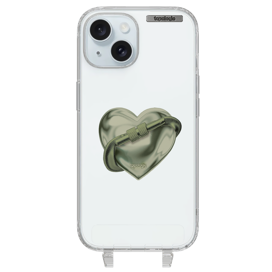 The First Ascent / Moss Metallic Heart / iPhone 15