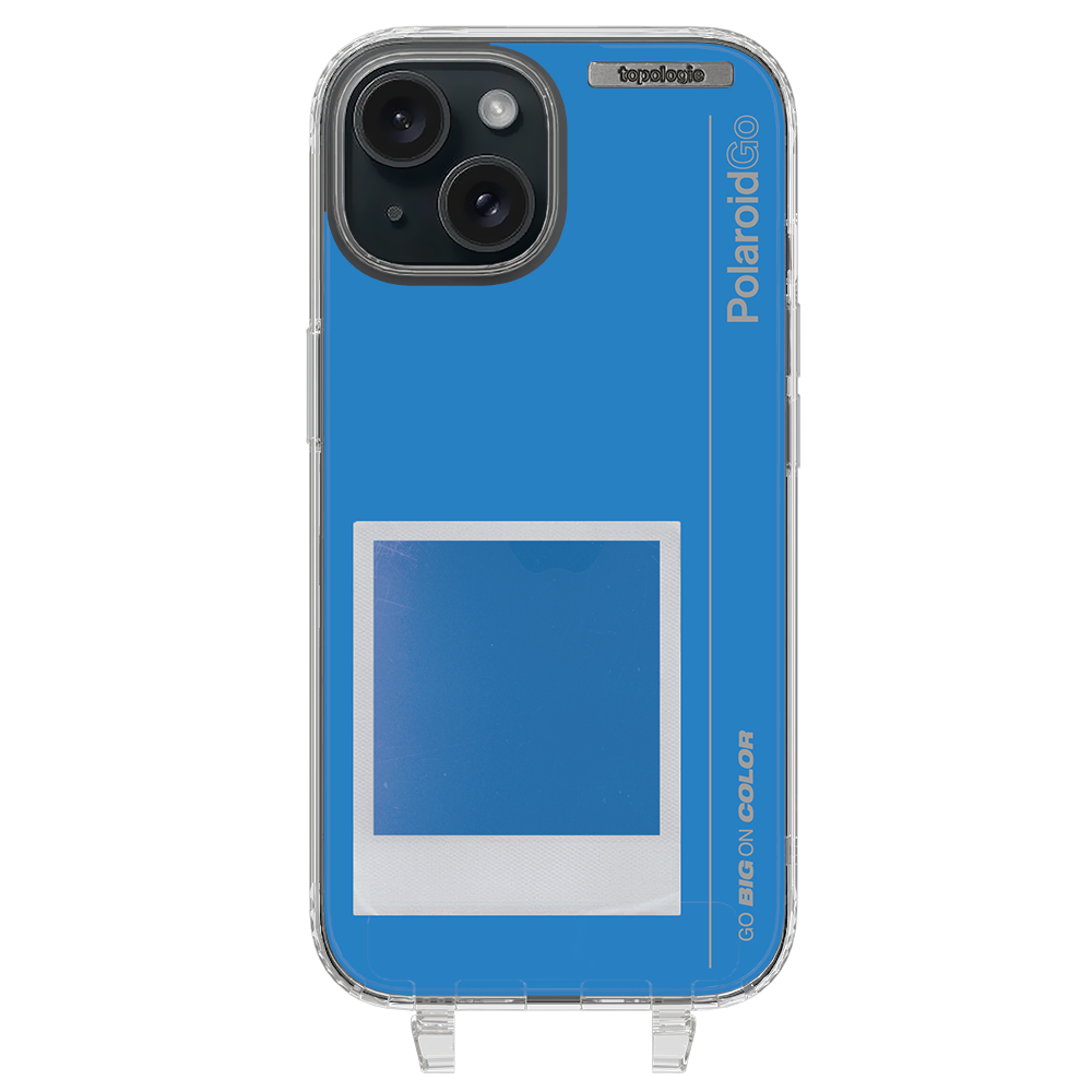 Polaroid x Topologie Bump Phone Case / Clear / Filter Azure