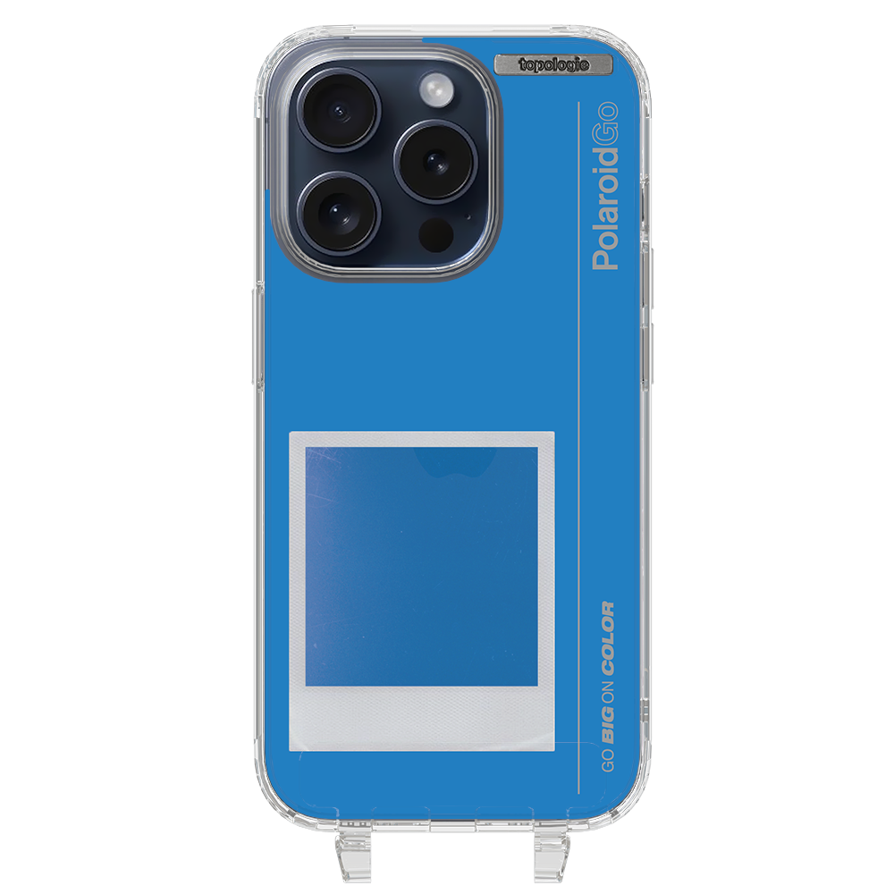 Polaroid x Topologie Bump Phone Case / Clear / Filter Azure