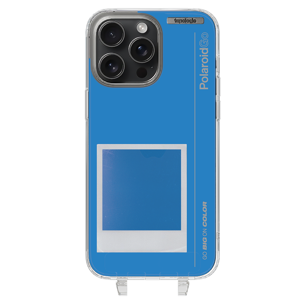 Polaroid x Topologie Bump Phone Case / Clear / Filter Azure