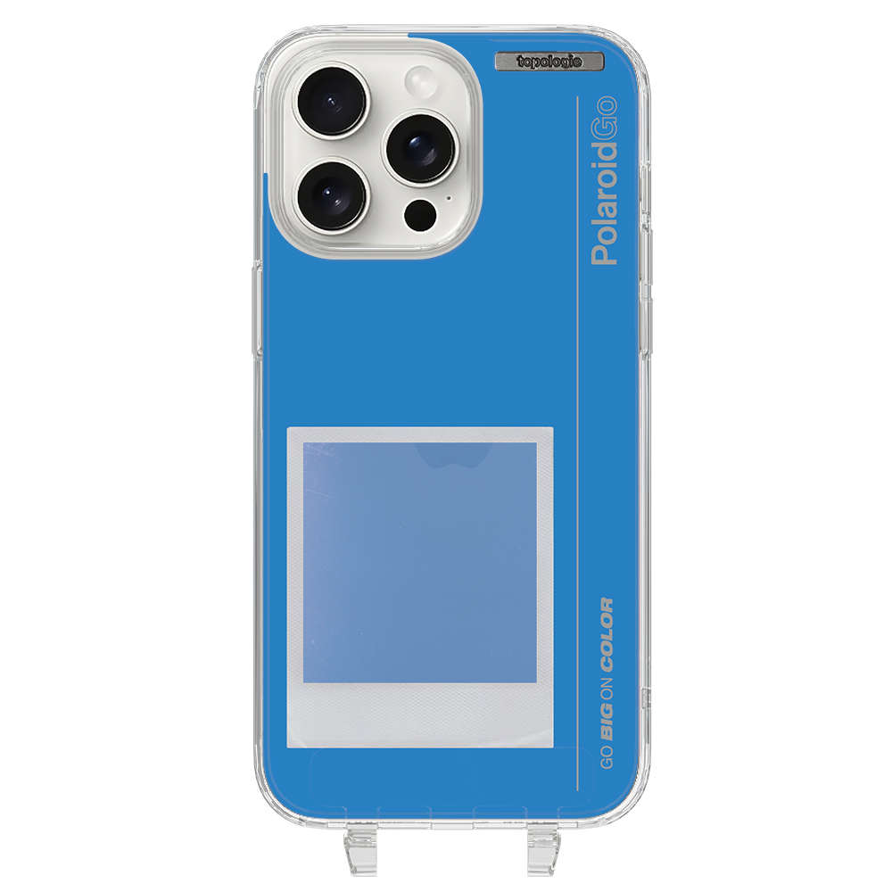 Polaroid x Topologie Bump Phone Case / Clear / Filter Azure