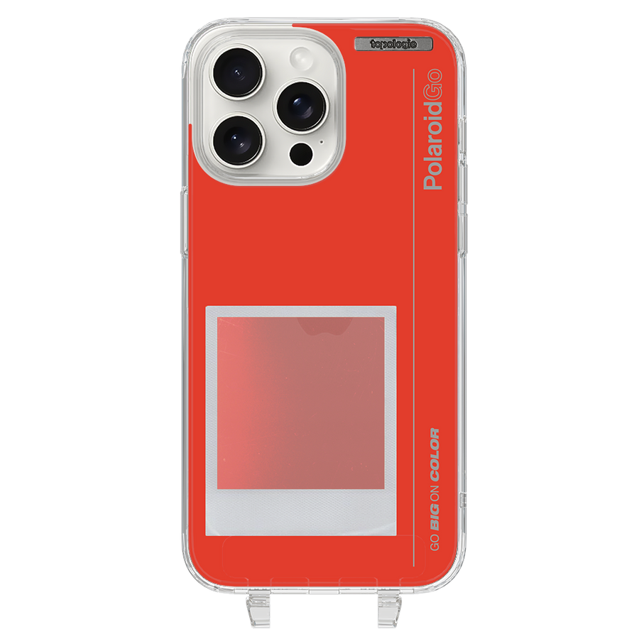 Polaroid x Topologie Bump Phone Case / Clear / Filter Chili