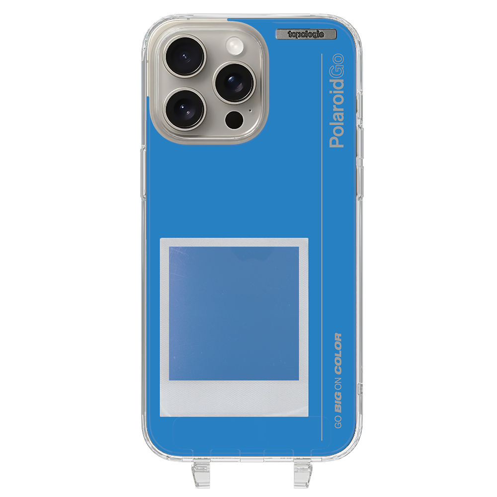 Polaroid x Topologie Bump Phone Case / Clear / Filter Azure