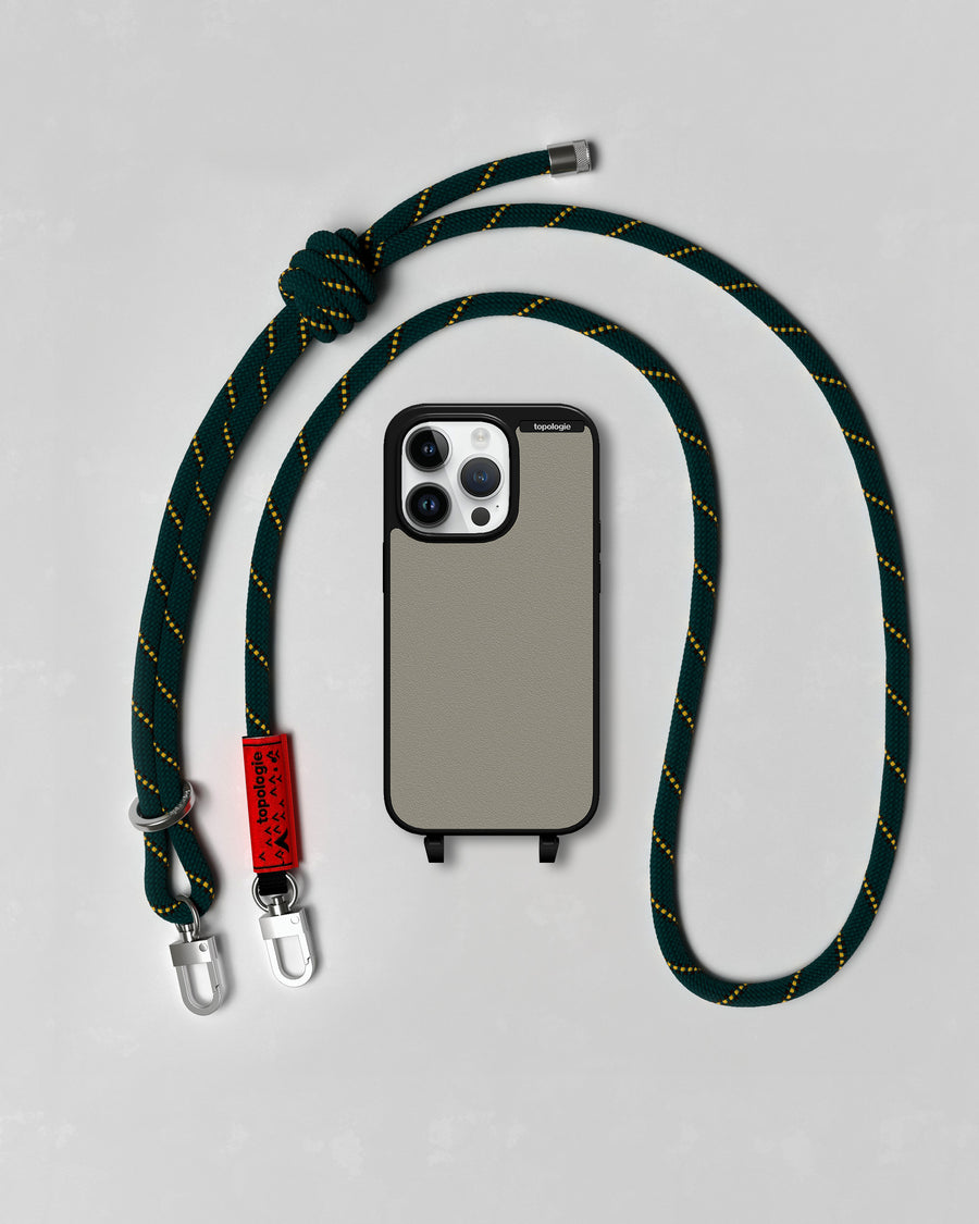 Bump Phone Case / Matte Black / Moon / 8.0mm Forest