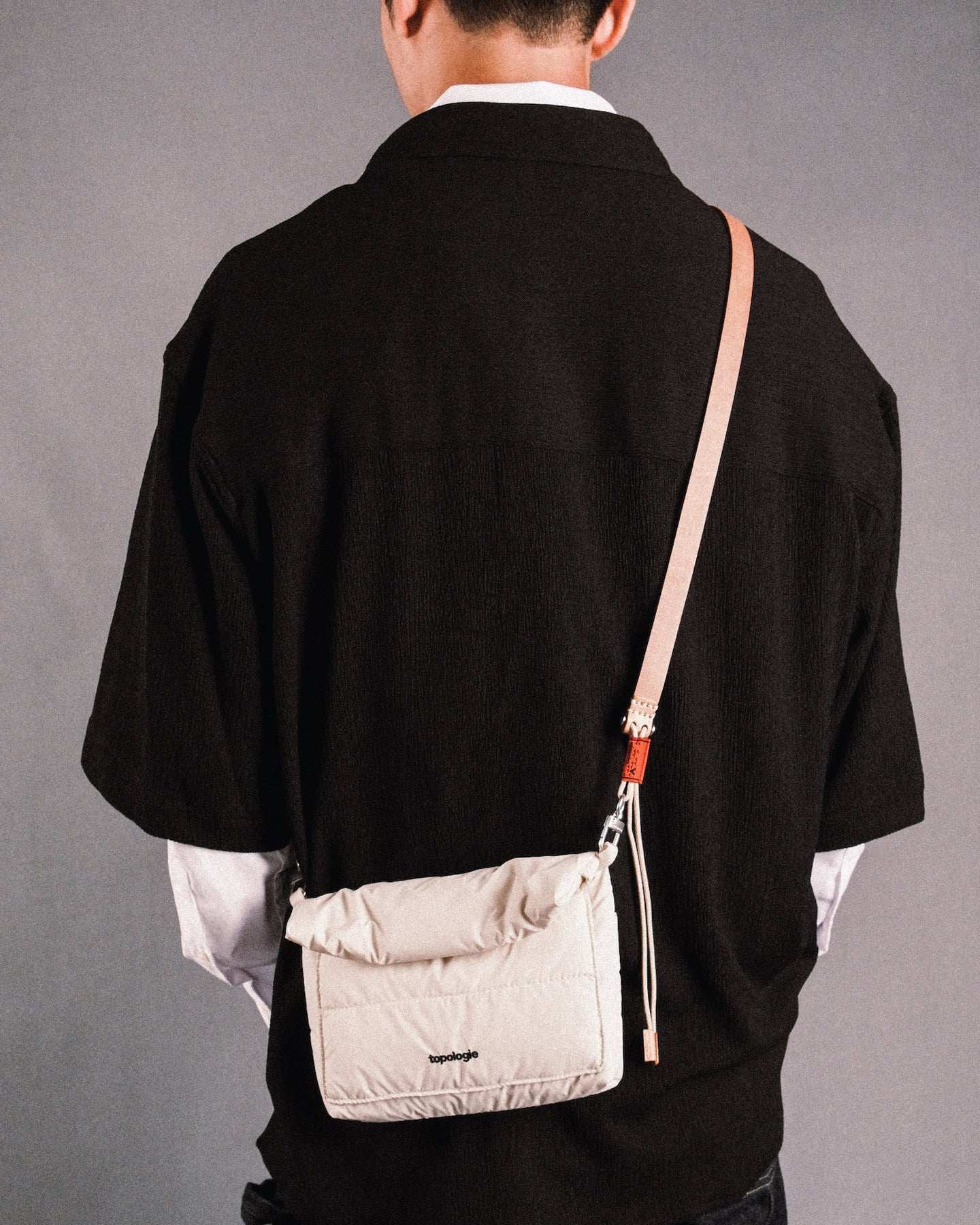 Musette Small / Puffer / Off White  / 6.0mm Peach Melange