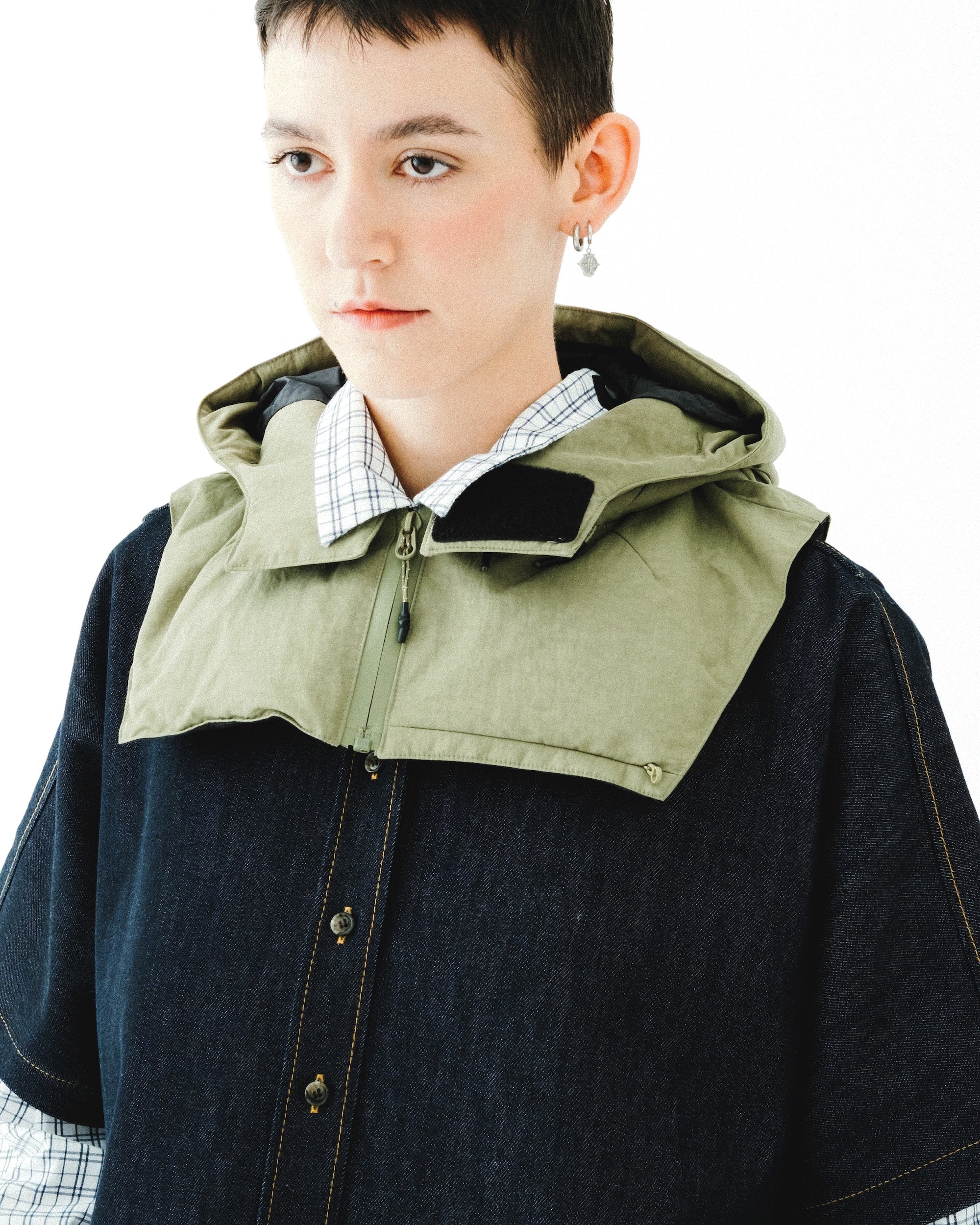 Insulated Hood / Marine Blue