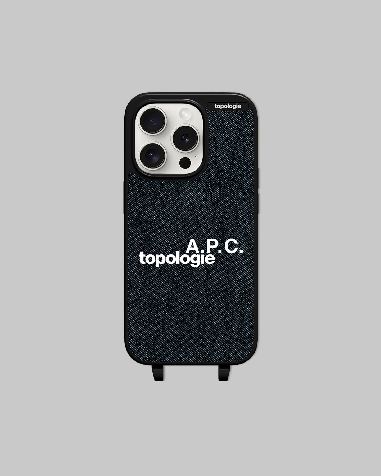 A.P.C. x Topologie The Denim Bump Phone Case