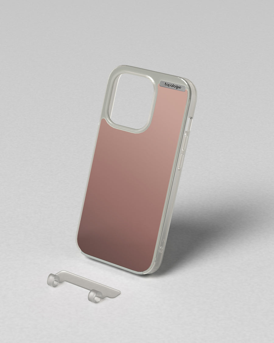 Bump Phone Case / Rose Gold Mirror / Frost