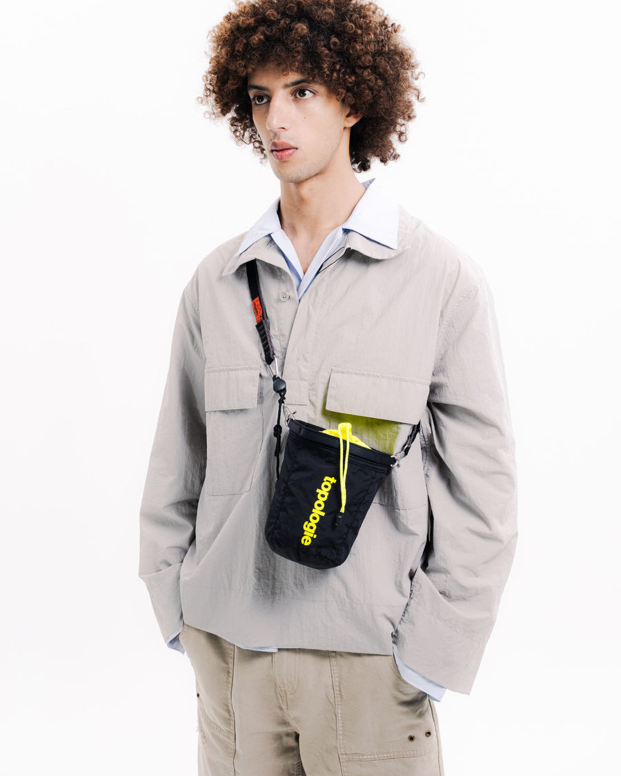 Chalk Bag / Black / Neon Yellow (Papery) / Utility Sling / Black