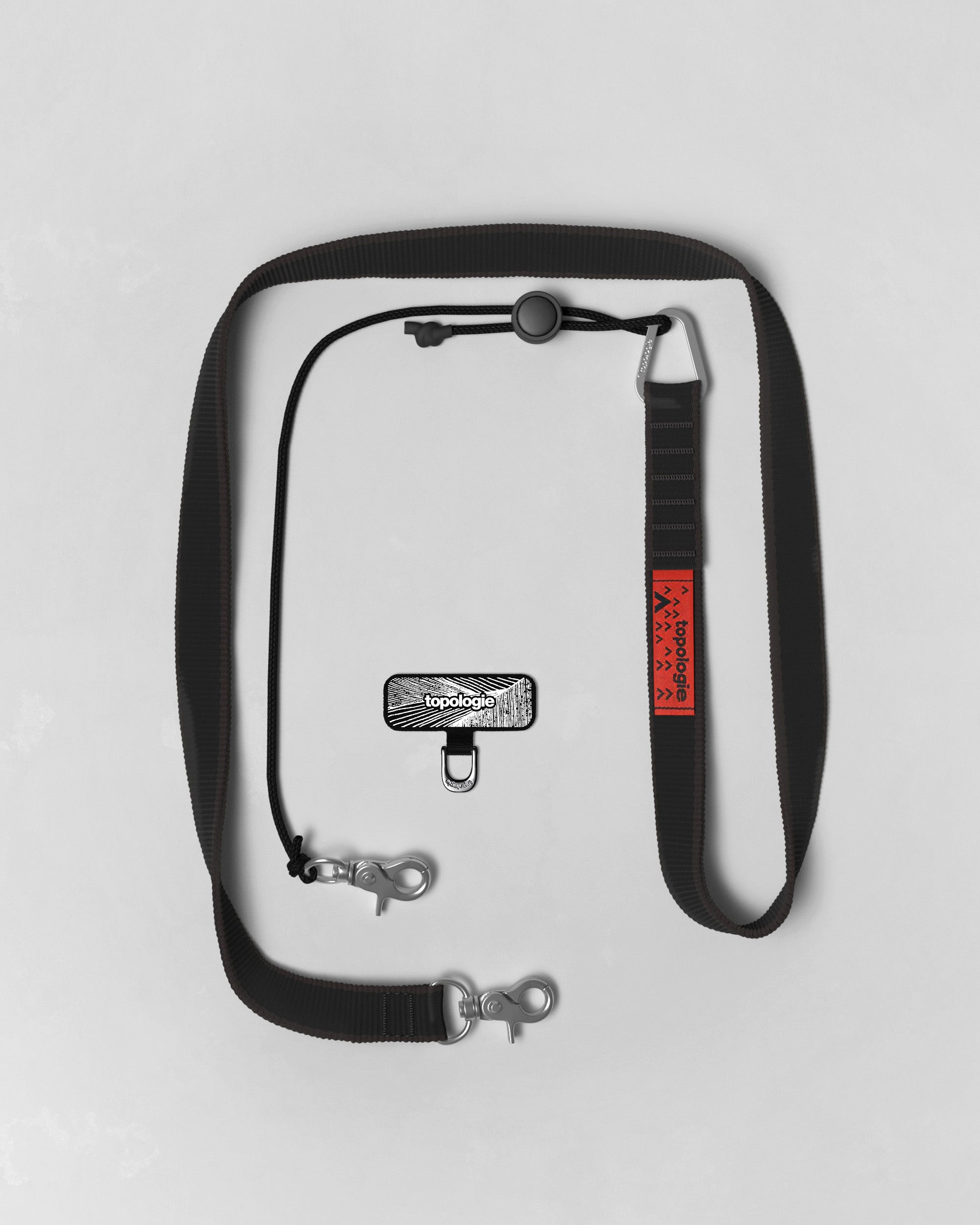 Phone Strap Adapter / Black / 20mm Sling / Black