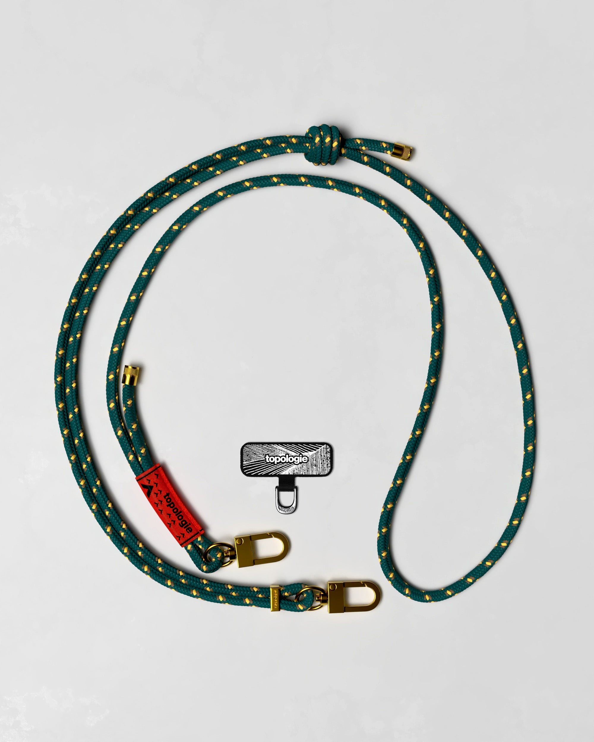 Phone Strap Adapter / Black / 6.0mm Rope / Forest