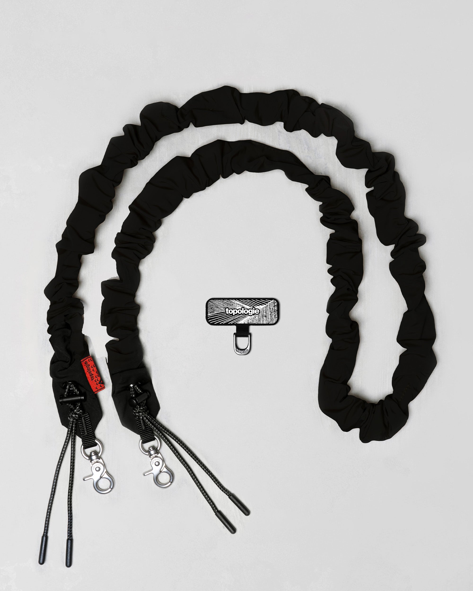 Phone Strap Adapter / Black / Bungee Strap / Black