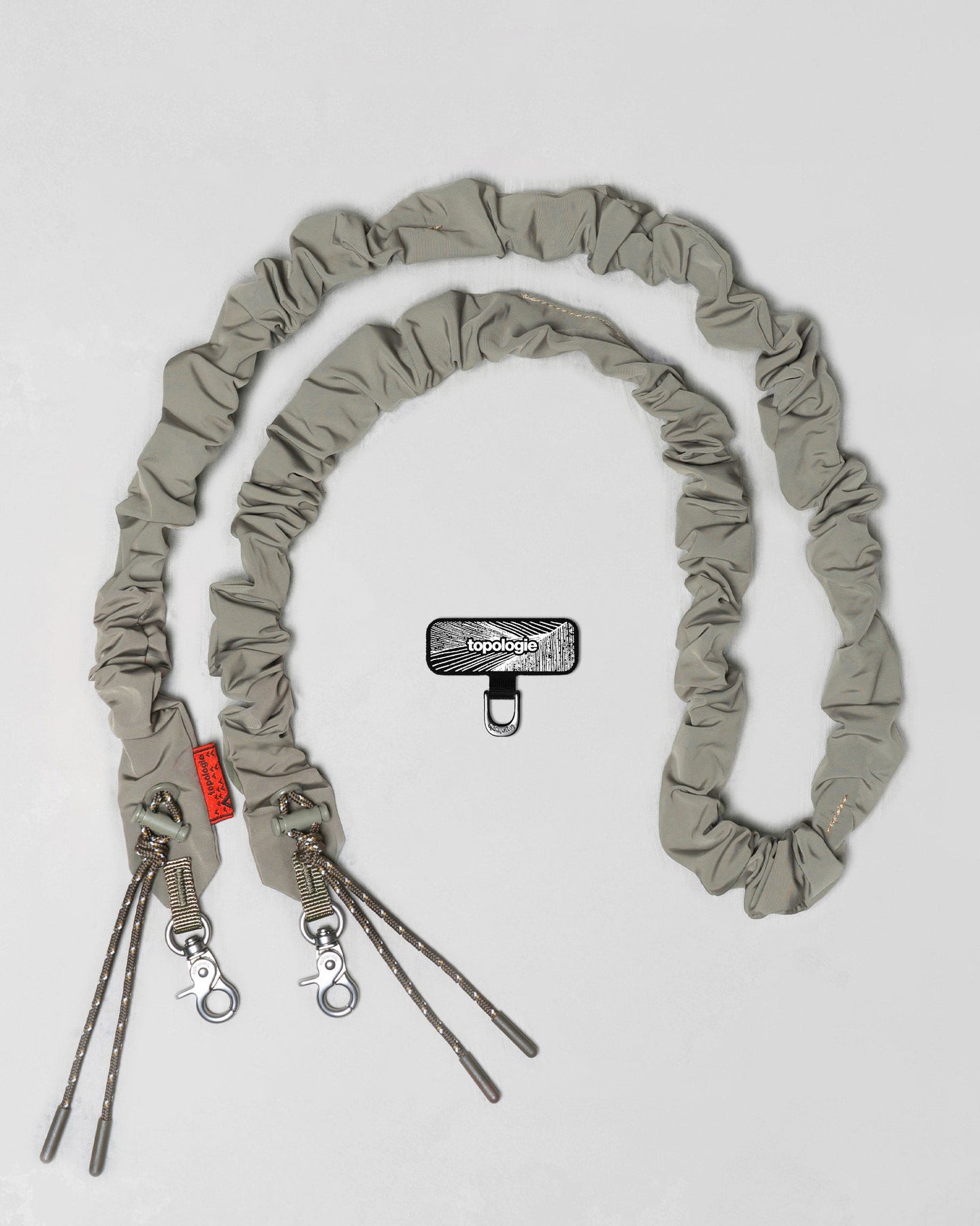Phone Strap Adapter / Black / Bungee Strap / Moss