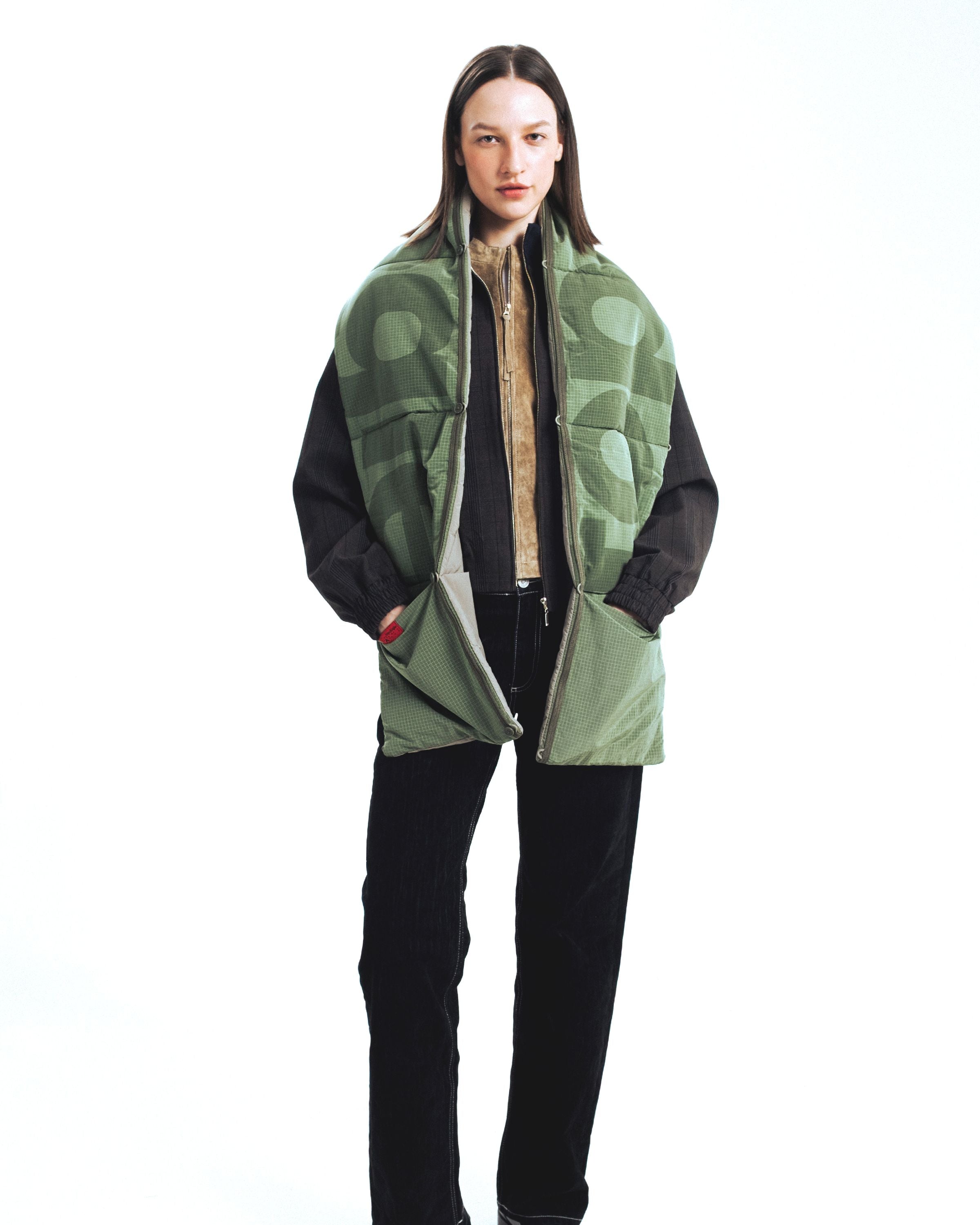 Puffer Shawl