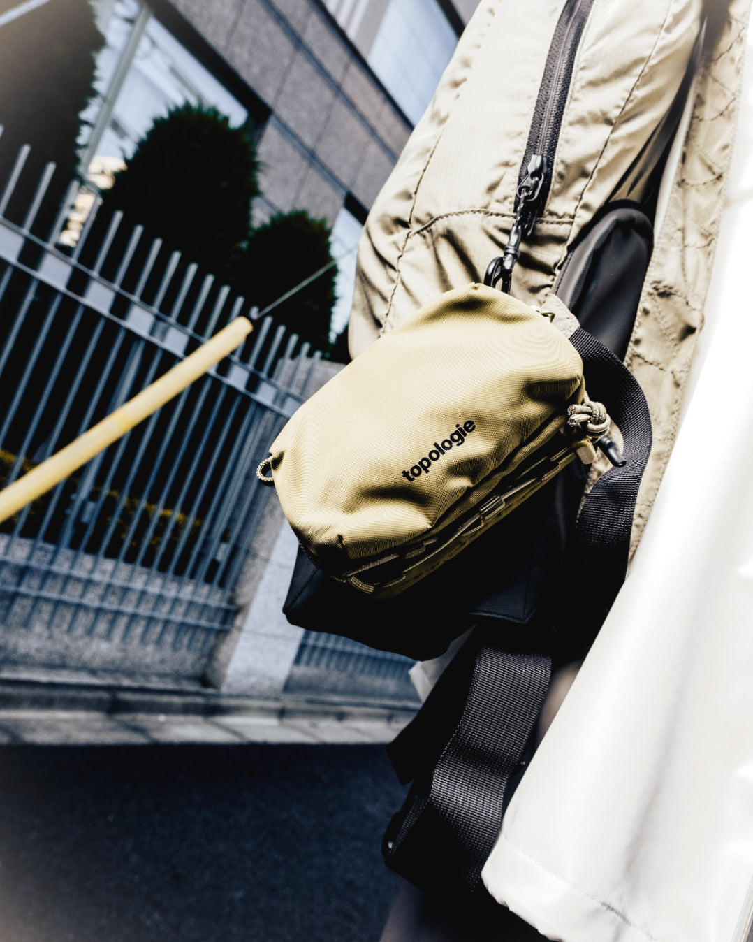 Mini Bottle Sacoche / Teal / 6.0mm Teal Blue Patterned