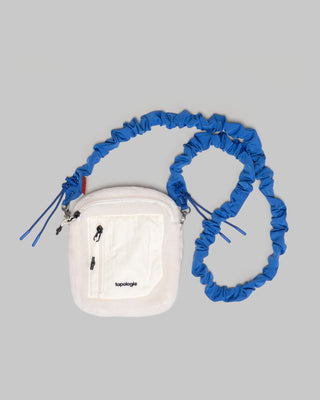 Tinbox Medium / Fleece / Off White / Bungee Strap Future Blue