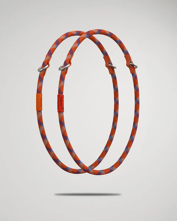 10mm Rope Loop / Orange Patterned