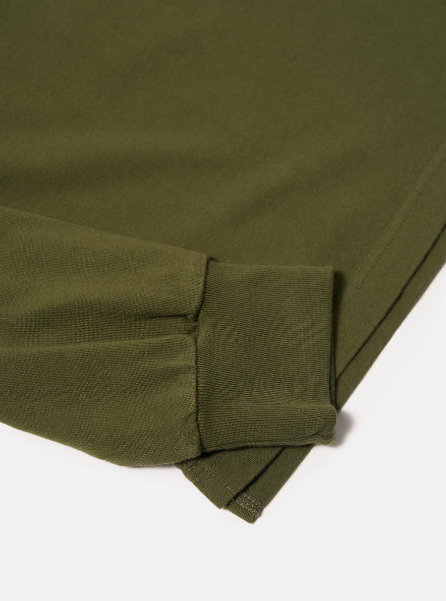 Topologie X Universal Works Rugby Shirt (With Badges) / Olive / Brown