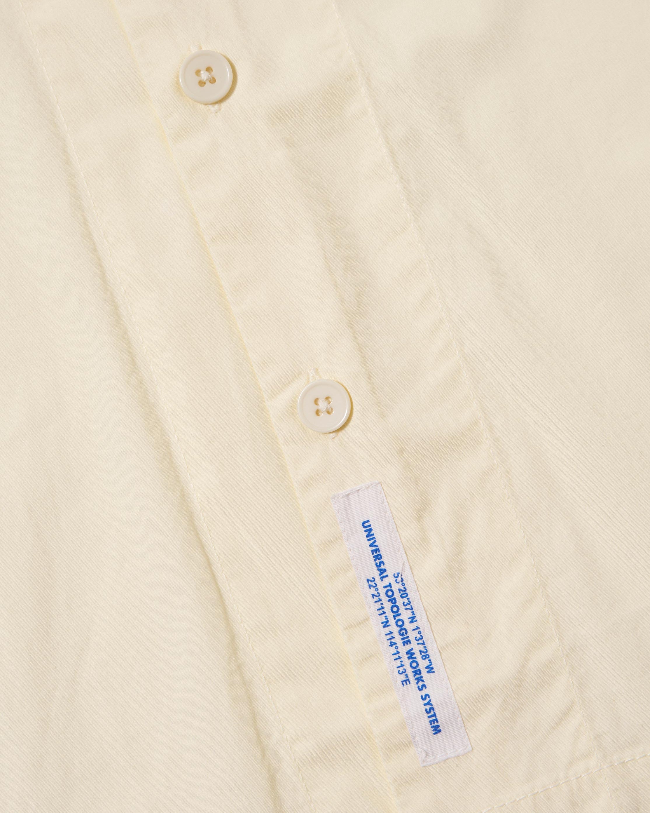 Topologie X Universal Works Utility Shirt / Ecru