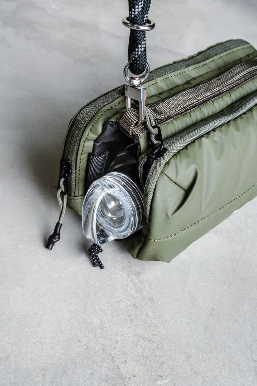 Wares Bottle Sacoche / Puffer / Army Green / 8.0mm Forest