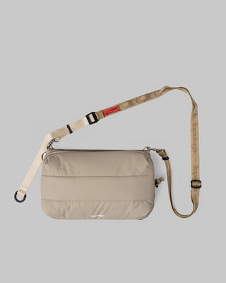 Bottle Sacoche Large / Taupe (Puffer) / Utility Sling / Khaki