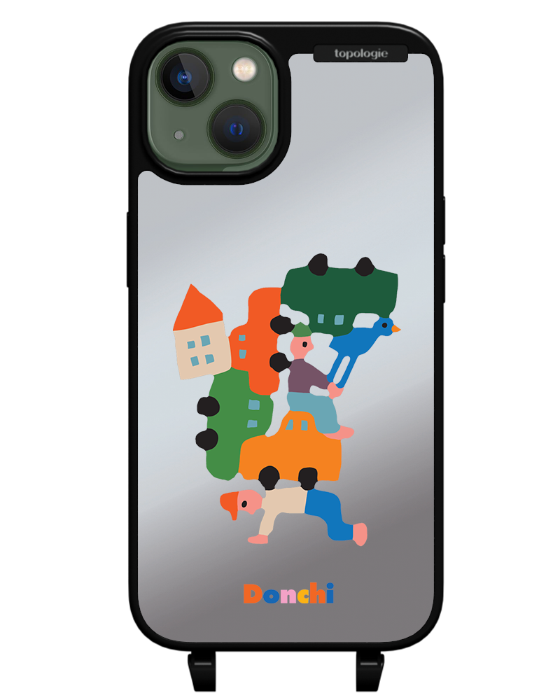 Donchi / Stacking / Silver Mirror / Bump Phone Case