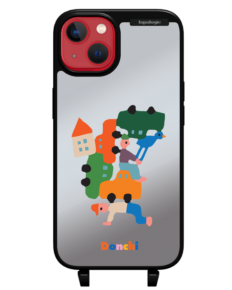 Donchi / Stacking / Silver Mirror / Bump Phone Case