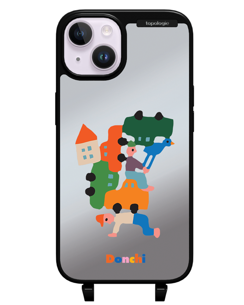 Donchi / Stacking / Silver Mirror / Bump Phone Case