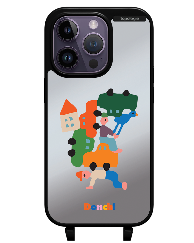 Donchi / Stacking / Silver Mirror / Bump Phone Case
