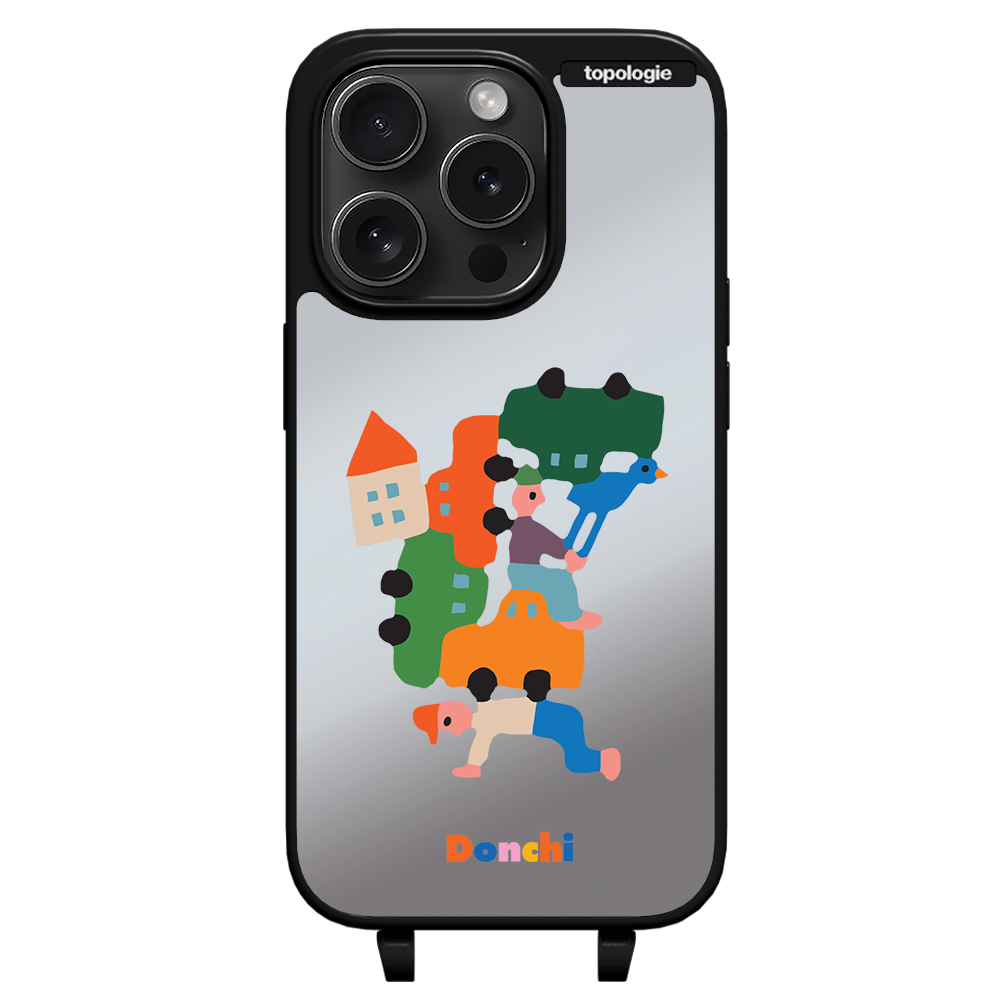 Donchi / Stacking / Silver Mirror / Bump Phone Case